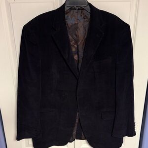 Ralph Lauren Deep Navy Corduroy Blazer